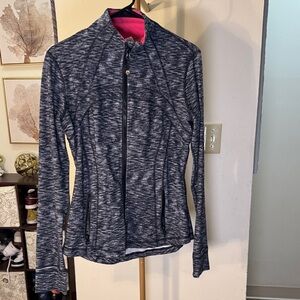 Lululemon Athletica Pink and Gray Jacket